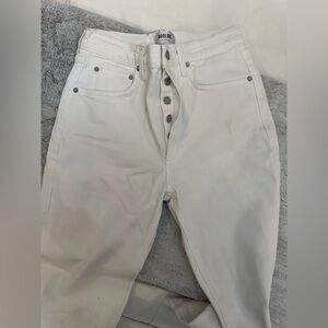 Agolde Classic White Denim